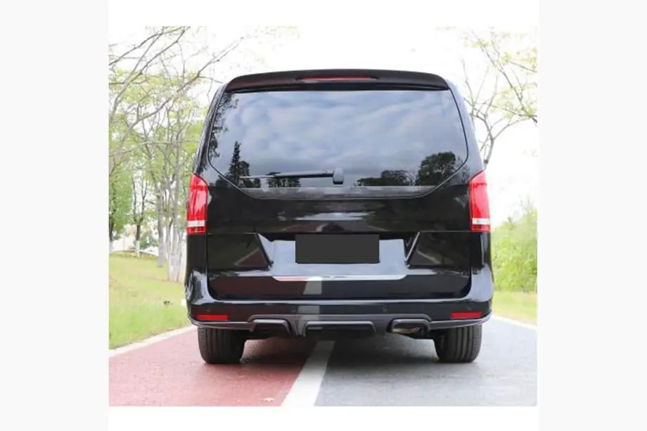 Mercedes Vito/V-class W447 2014- Heckdiffusor V3 (für V-Class 2014-2019, Carbon) Foto 3