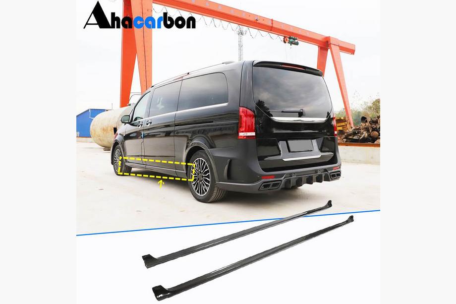 Mercedes Vito/V-class W447 2014- Seitenschweller (Langer Radstand, Carbon) Foto 1