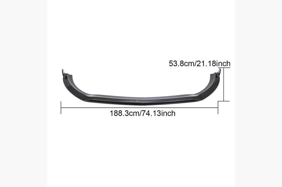 Mercedes Vito/V-class W447 2014- Frontstoßstangenlippe Aufsatz (2020+, Trockencarbon) Foto 6