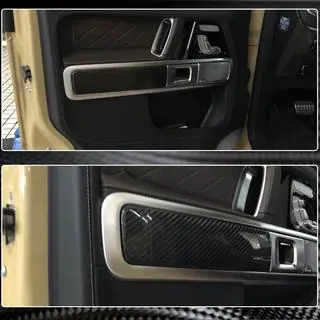 Türverkleidungen im Innenraum (Dry Carbon) Mercedes G class W463 2018-2024 Foto 3