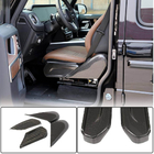 Mercedes G class W463 2018-2024 Sitzauflagen aus Dry Carbon Foto 2