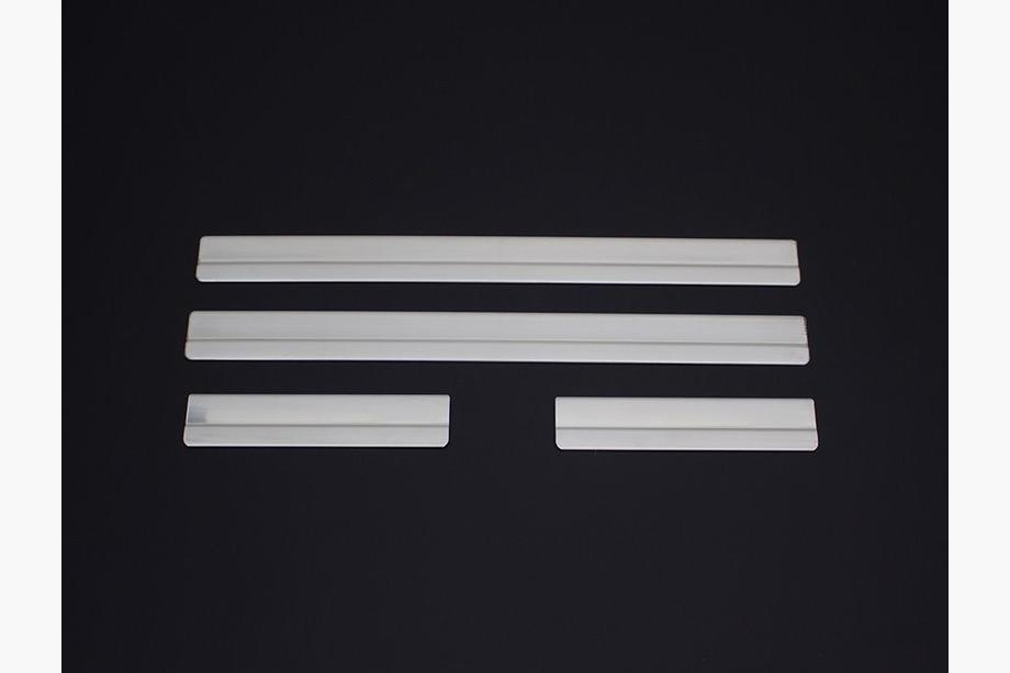 Volkswagen Polo 2001-2009 Einstiegsleisten OmsaLine (4 Stk, Edelstahl) Image