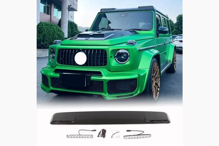 Mercedes G class W463 1990-2018 AMG-Design Heckspoiler (für 2004-2018, Carbon) Image