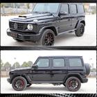 Mercedes G class W463 2018-2024 Carbon Abdeckungen für vordere Kotflügel Foto 5