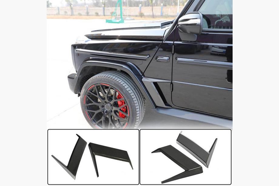 Mercedes G class W463 2018-2024 Carbon Abdeckungen für vordere Kotflügel Image