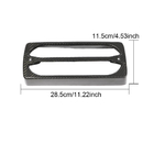 Mercedes G class W463 1990-2018 Abdeckungen für Rückleuchten (Dry Carbon) Foto 6