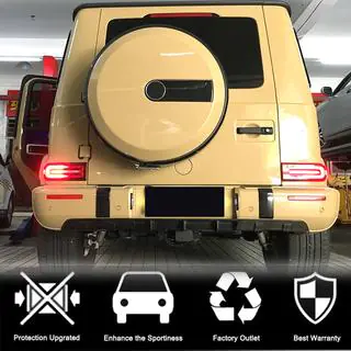 Heckdiffusor V1 für G63 AMG, Carbon Foto 3