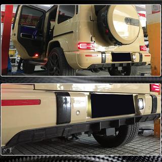 Heckdiffusor V1 für G63 AMG, Carbon Foto 4