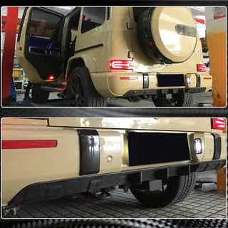 Heckdiffusor V1 für G63 AMG, Carbon Foto 4