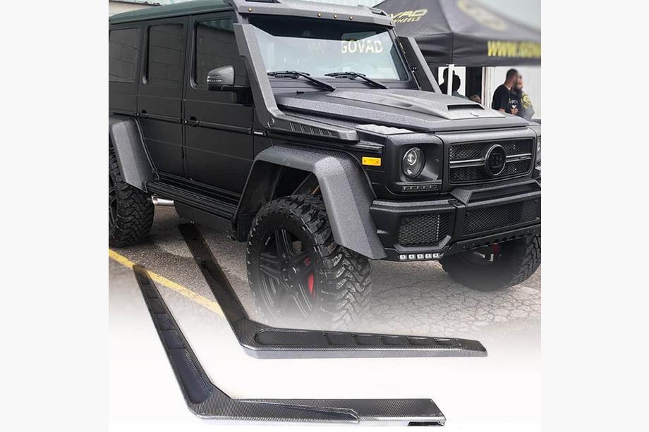 Mercedes G class W463 1990-2018 Schnorchel (für 2004-2018, 2 Stk, Carbon) Image
