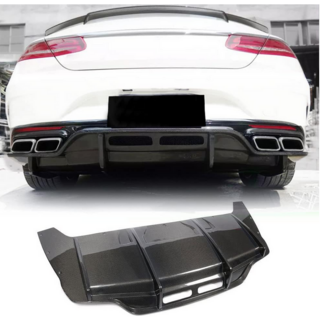 Heckdiffusor für AMG-Line 2015-2018, Carbon Foto 1