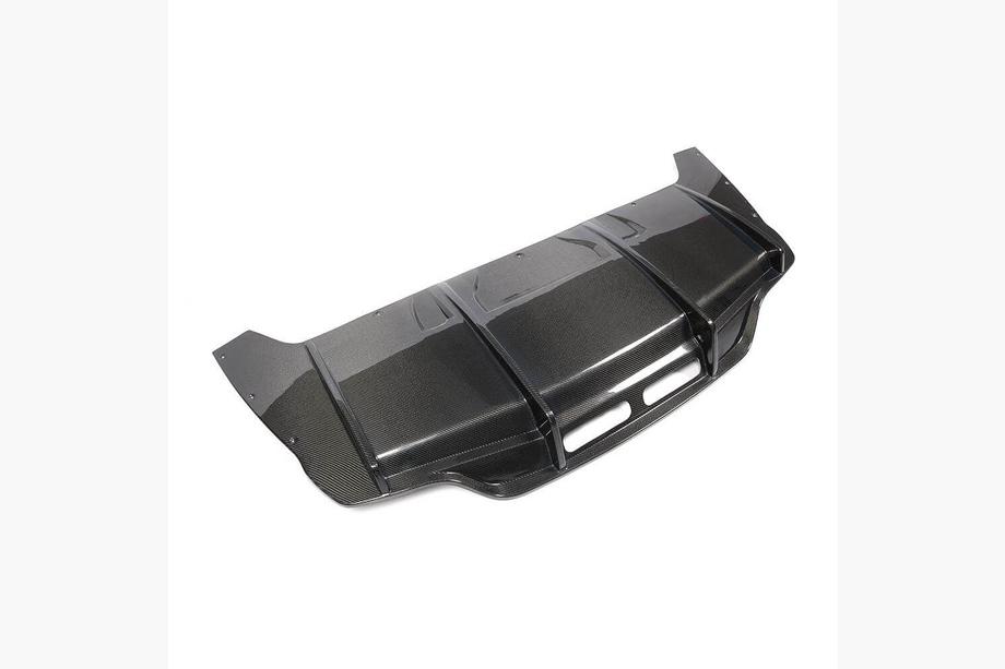 Mercedes S-class C217 Coupe 2014-2020 Heckdiffusor für AMG-Line 2015-2018, Carbon Foto 3