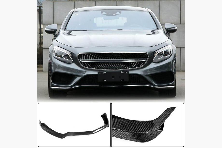 Mercedes S-class C217 Coupe 2014-2020 Frontlippe V1 für AMG-Line 2015-2018 Carbon Image