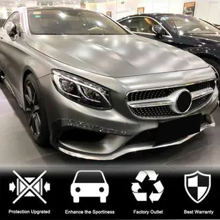 Einsätze für Frontstoßstange (für AMG-Line 2015-2018, Carbon) Foto 3