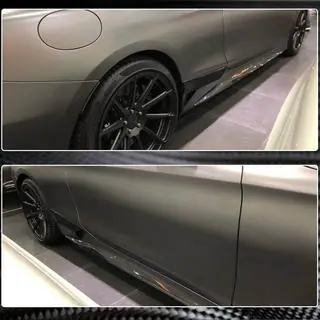 Seitenschweller Aufsätze (für AMG-Line 2015-2018, Carbon) Foto 3