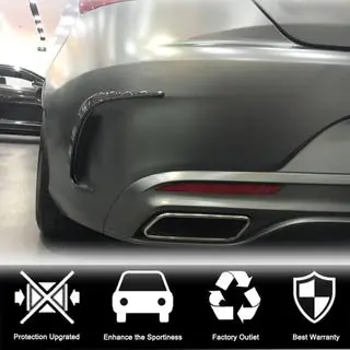 Heckstoßstangen Abdeckung (für AMG / AMG-Line, Carbon) Foto 3
