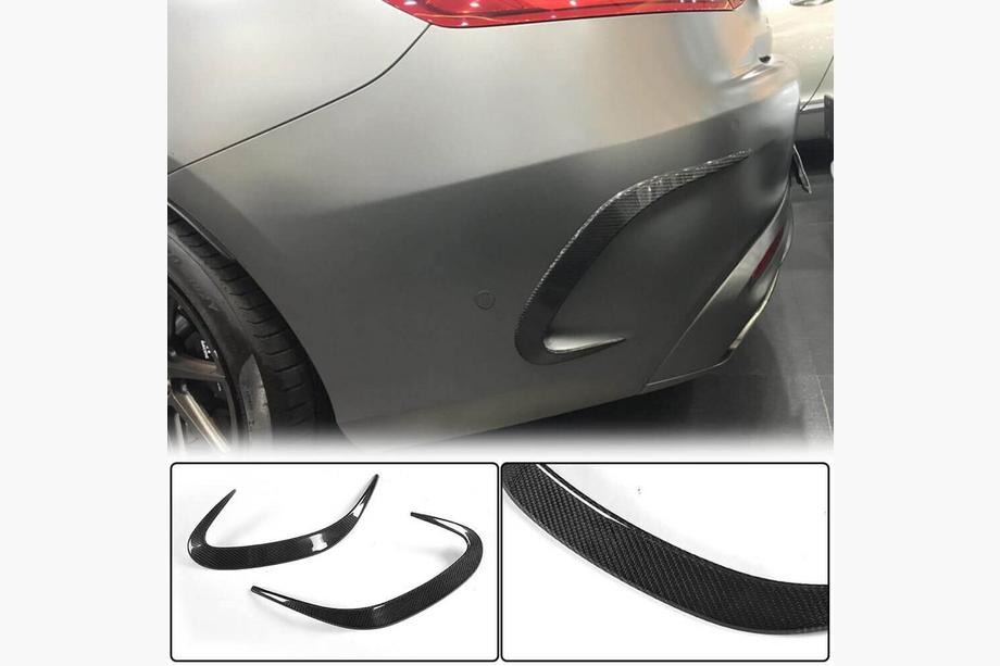Mercedes S-class C217 Coupe 2014-2020 Heckstoßstangen Abdeckung (für AMG / AMG-Line, Carbon) Image