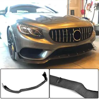 Frontlippe V2 für AMG-Line 2015-2018 Carbon Foto 2