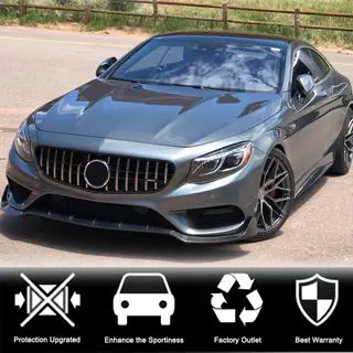 Frontlippe V2 für AMG-Line 2015-2018 Carbon Foto 3