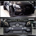 Mercedes GLE coupe C292 2015-2019 Carbon Frontstoßstangen Abdeckungen für GLE63 AMG Foto 6