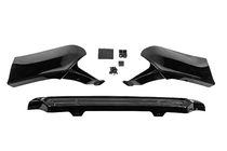 Toyota Land Cruiser Prado 150 2009-2023 Hintere TRD-Heckverkleidung, 3-teilig (für 2017+) Schwarz Foto 2