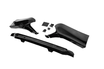 Toyota Land Cruiser Prado 150 2009-2023 Hintere TRD-Heckverkleidung, 3-teilig (für 2017+) Schwarz Foto 4