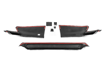 Toyota Land Cruiser Prado 150 2009-2023 Hintere TRD-Heckverkleidung, 3-teilig (für 2017+) Schwarz Foto 6