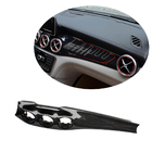 Mercedes GLA X156 2014-2019 Abdeckung Mittelkonsole (2014-2016, Carbon) Foto 1