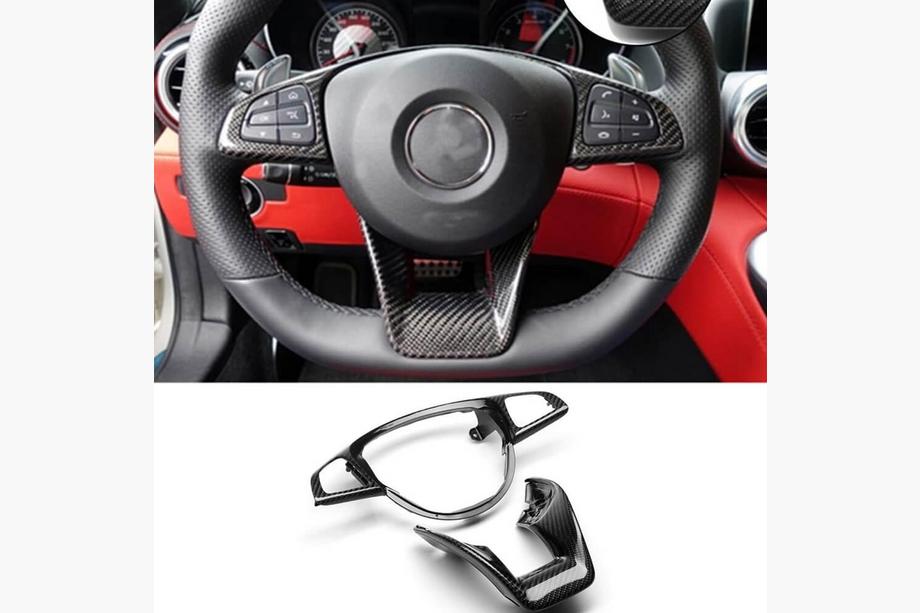 Mercedes GLA X156 2014-2019 Lenkradabdeckung Carbon Image