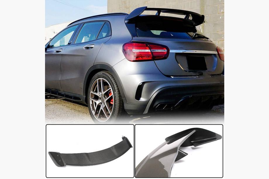 Mercedes GLA X156 2014-2019 Spoiler V2 (Carbon) Image