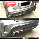 Mercedes GLA X156 2014-2019 Heckdiffusor für GLA45 AMG, Carbon Foto 3
