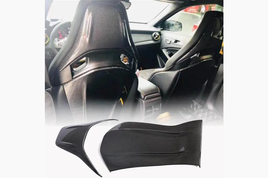 Mercedes GLA X156 2014-2019 Sitzauflagen aus Dry Carbon Image