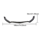 Mercedes AMG GT C190/R190 2014-2022 Frontstoßstange Lippe Aufsatz (für GT R 2016-2019, Carbon) Foto 6