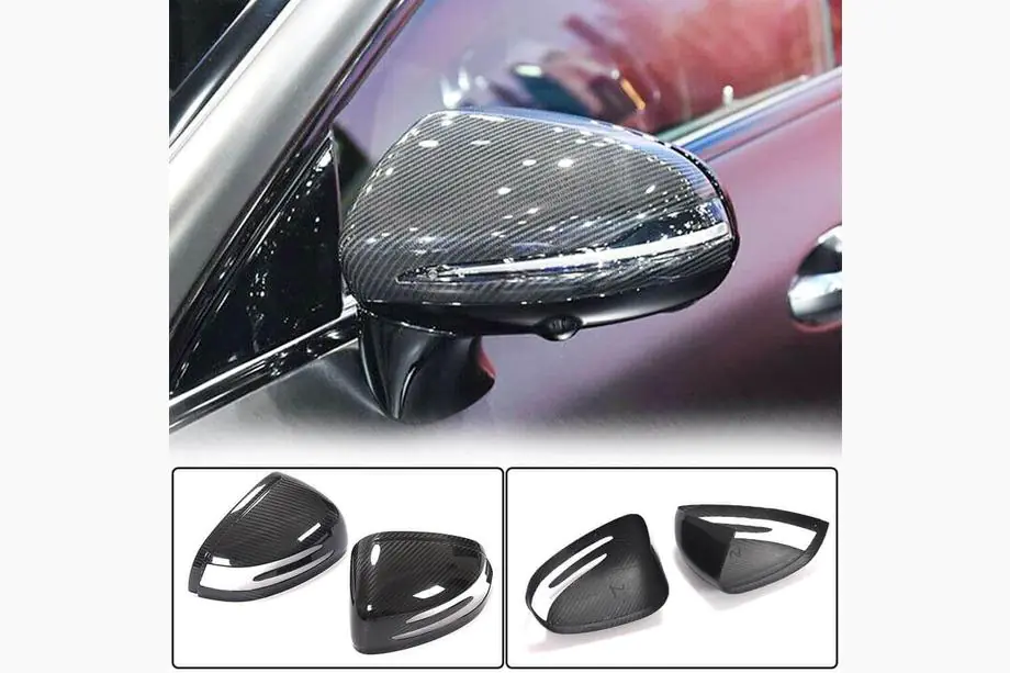 Mercedes SLK R172 2011-2016 Spiegelabdeckungen (Dry Carbon) Image