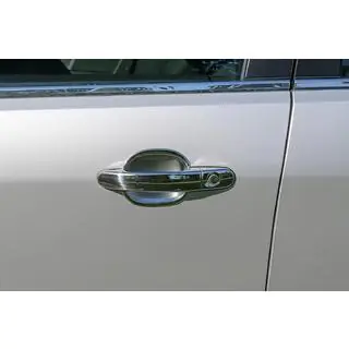 Chrom Unterlagen für Türgriffe (4 Stk, Kunststoff) Ford Focus II 2008-2011 Foto 1