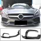 Mercedes AMG GT C190/R190 2014-2022 Frontstoßstange Lippe Aufsatz (für 2015-2017, Carbon) Foto 1