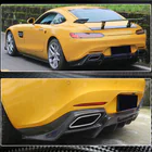 Mercedes AMG GT C190/R190 2014-2022 Heckdiffusor Stoßstange (für 2015-2017, Carbon) Foto 3