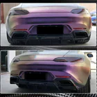 Mercedes AMG GT C190/R190 2014-2022 Heckdiffusor Stoßstange (für 2015-2017, Carbon) Foto 4