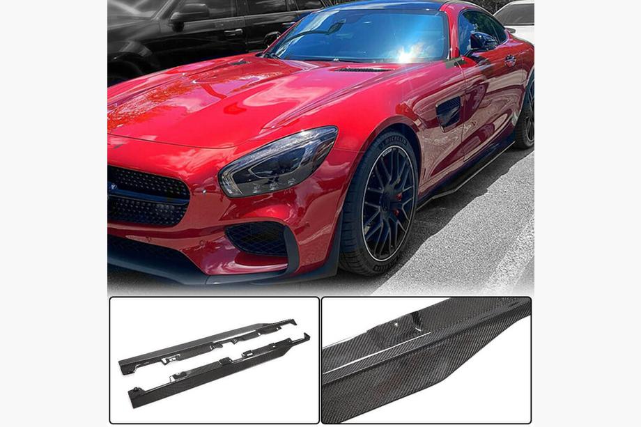 Mercedes AMG GT C190/R190 2014-2022 Seitenschweller (2015-2017, Carbon) Image