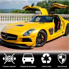 Mercedes SLS C197 2010-2014 Frontstoßstangen Flaps V1 Carbon Foto 3