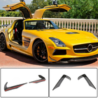 Mercedes SLS C197 2010-2014 Frontstoßstangen Flaps V2 (Carbon) Foto 1