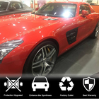 Mercedes SLS C197 2010-2014 Abdeckungen für vordere Kotflügel (Dry Carbon) Foto 3