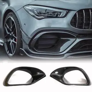 Carbon Frontstoßstangen Abdeckungen für CLA45 AMG SD Foto 1