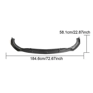 Frontstoßstange Lippe Aufsatz (für CLA45 AMG SD, Carbon) Foto 4