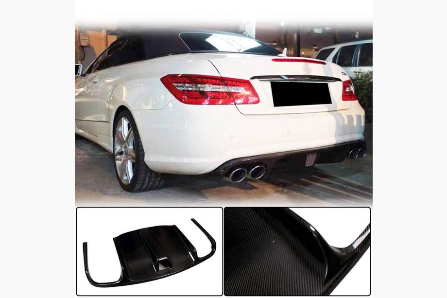 Mercedes E-class coupe C207 2010-2017 Heckdiffusor für E63 AMG 2009-2013, Carbon Image