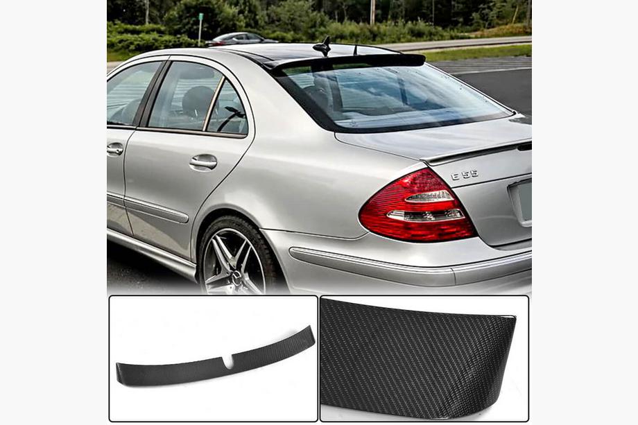 Mercedes E-сlass W211 2002-2009 Heckspoiler Blende (2002-2006, Carbon) Image