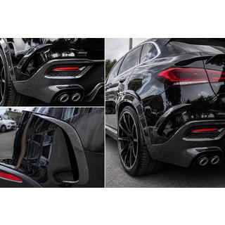 Heckstoßstangenabdeckung Carbon für GLE 350/GLE450/GLE63 2019-2023 Foto 2