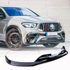 Mercedes GLE W167 2018- Frontstoßstangen-Lippe (für GLE53/AMG-Line 2019-2023, Carbon) Foto 1