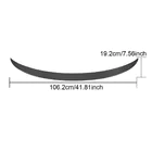 Mercedes GLA H247 2020- Spoiler V2 (Carbon) Foto 6