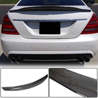 Mercedes S-class W221 2005-2013 Spoiler V1 (Carbon) Foto 2